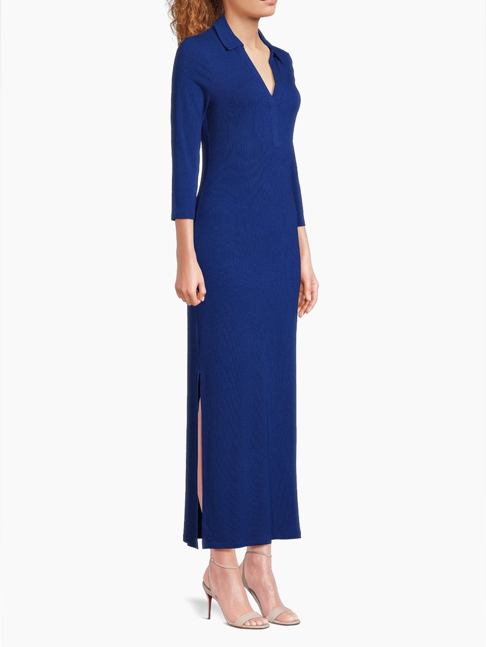 Lilly Pulitzer Ollie Maxi Polo Dress - Blue - Picture 5 of 6